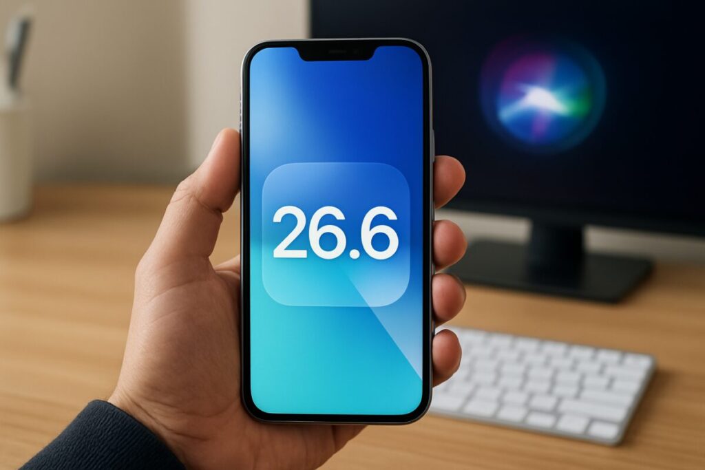 Apple prepara terreno para Siri AI com atualização do iOS 26.6