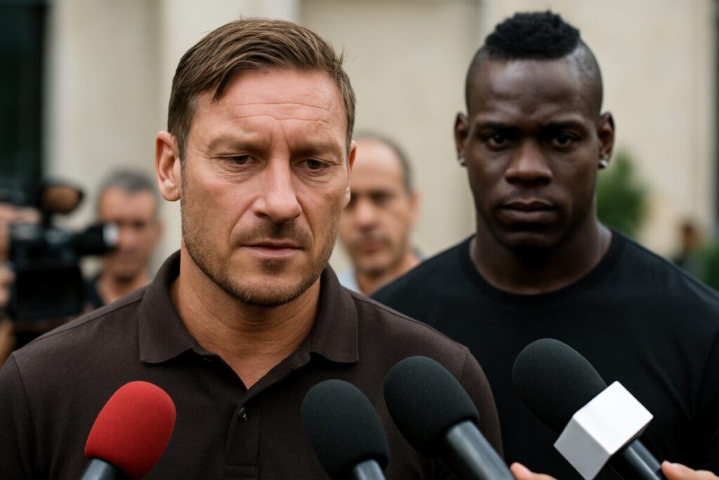 Totti diz que agredir Balotelli foi um erro