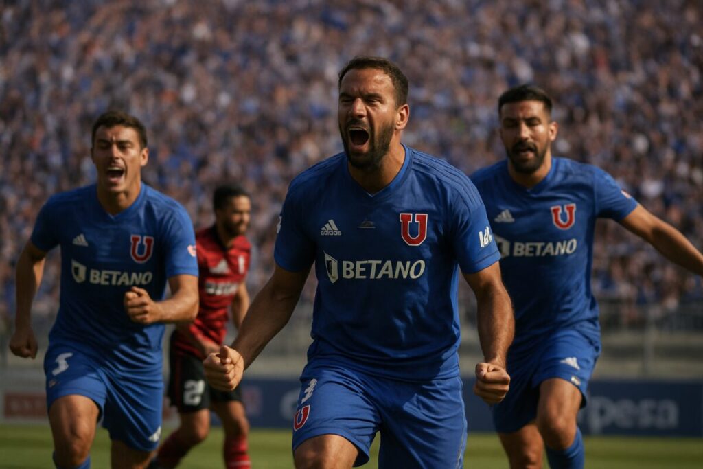 Universidad de Chile arranca empate polêmico e sofrido e será rival do Fla