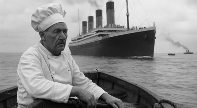 Charles Joughin, o padeiro do Titanic que recusou um bote e sobreviveu ao naufrágio