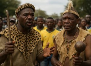 Curandeiros sul-africanos prometem resolver tudo. Até pontaria dos Bafana