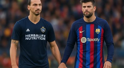 Ibrahimovic e Piqué: Foto de mãos dadas gera controvérsia na Espanha