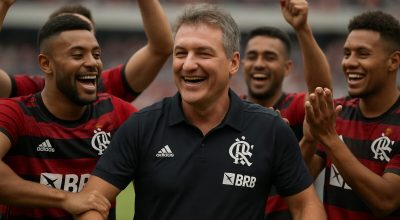Jogadores aprovam efetivação de Rogério Lourenço como técnico do Flamengo