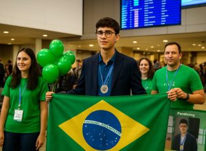 Jovem brasileiro de 16 anos é destaque na Olimpíada de Economia na China
