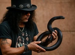 Nova espécie de cobra é batizada em homenagem a Slash, do Guns N’ Roses
