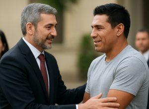Presidente do Paraguai se encontra com Cabañas: 'Está muito bem'