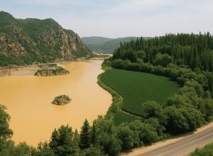 Rio Amarelo mudou de cor após a China plantar milhões de hectares de árvores