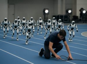Robôs podem correr mais rápido que humanos, mas será que conseguem conectar um cabo?
