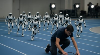 Robôs podem correr mais rápido que humanos, mas será que conseguem conectar um cabo?