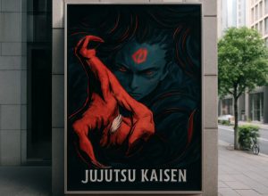 Sukuna é destaque em pôster da 4ª temporada de ‘Jujutsu Kaisen’
