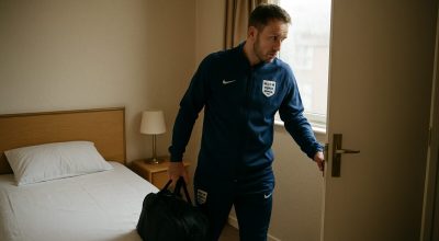 Técnico da Inglaterra escolhe quarto simples em vez de suíte de luxo